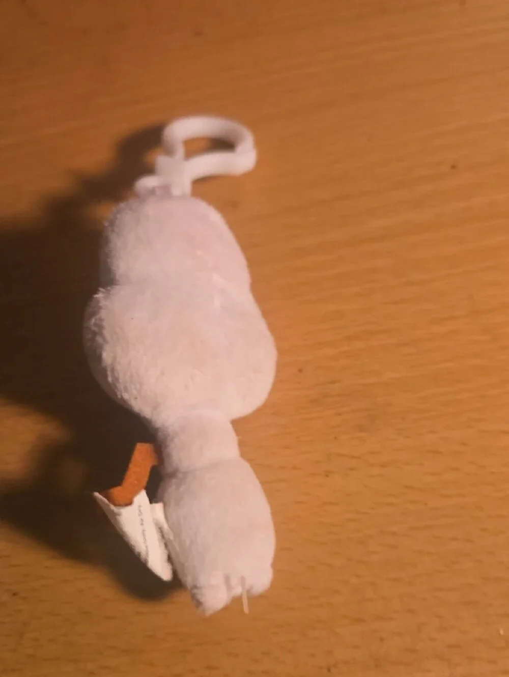 Disney Olaf Plush Keychain - White, Orange, Blue